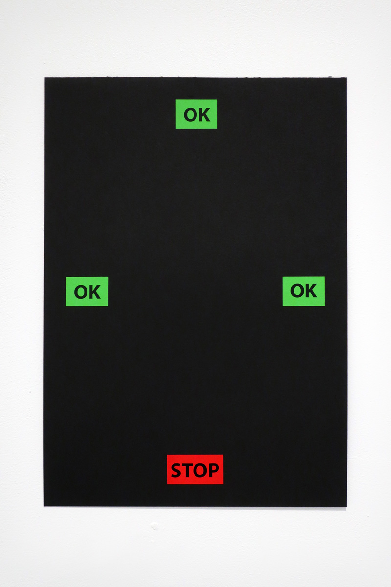 Elsa Werth, Ok Stop (VIII), 2021